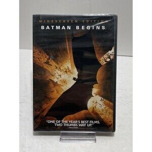 Batman Begins Widescreen Edition Brand New Factory Sealed
